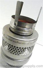 Laars 2400-415 3" Boiler Room Air Adapter w. Screen