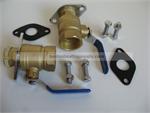 Grundfos 591206 Bronze Dielectric Isolation Valve Set, 1.5"