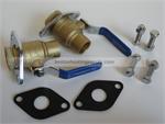 Grundfos 591209 Bronze Dielectric Isolation Valve Set, 1"