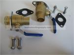 Grundfos 591210 Bronze Dielectric Isolation Valve Set, 1.25"