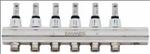 EM01299268 - Emmeti Pre - Assembled Manifold 1" 24mm x 19mm Top Way 6 Loop + Flow Meter*