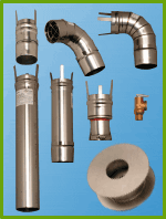 Rheem RTG20003 3" Horizontal Vent Kit
